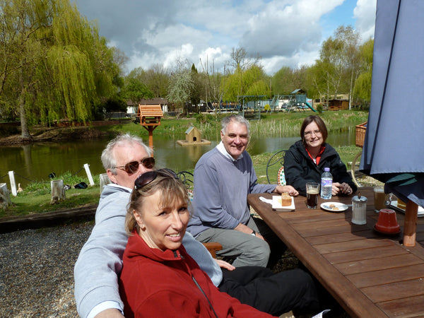 CYCLING IN THE APRIL SUNSHINE (REALLY!)
