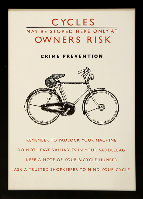 LOCK UP YOUR… BICYCLES!