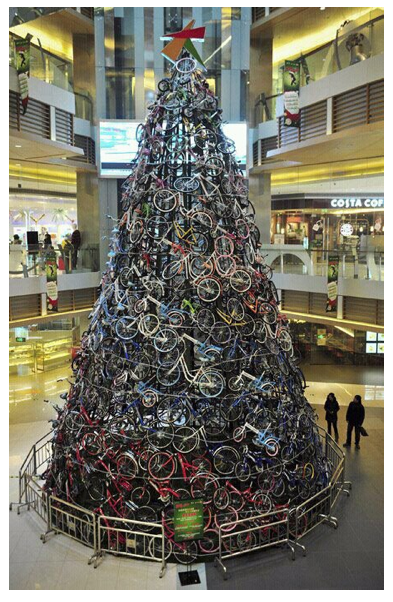 DECK THE HALL WITH BIKES OF HOLLY!!!