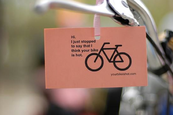 YOUR BIKE IS HOT…