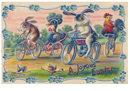 HAPPY EASTER CYCLING….