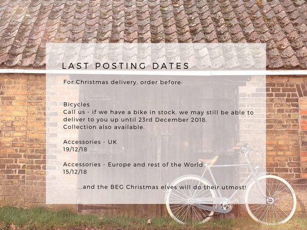 THERE’S STILL PLENTY OF TIME! LAST POSTING DATES 2018