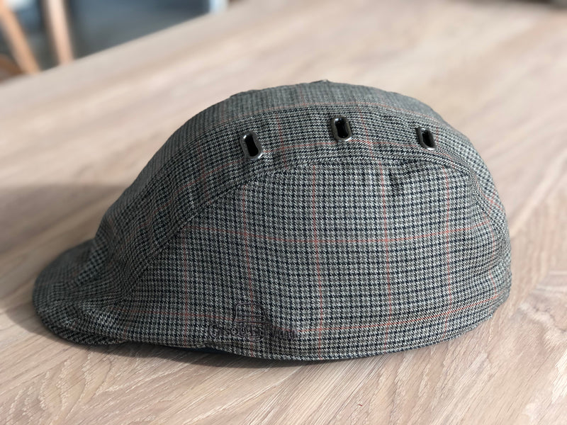 BEG BICYCLES CASQU’EN VILLE HIS & HERS TWEED CAP AND CYCLE HELMET