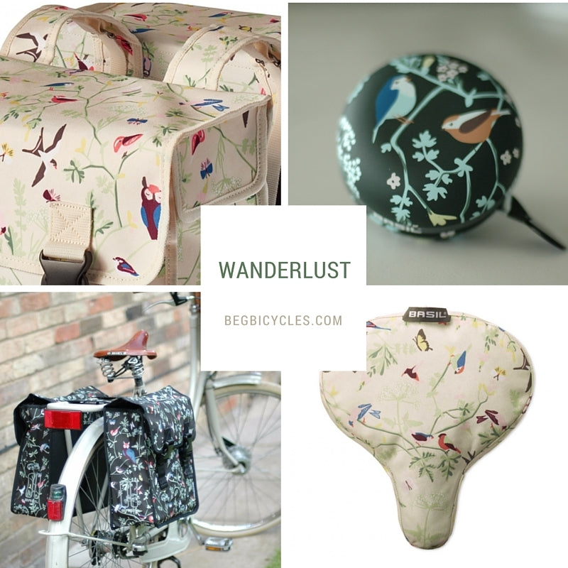 BASIL WANDERLUST CARRIER ALL PANNIER BAG CHARCOAL – BEG Bicycles