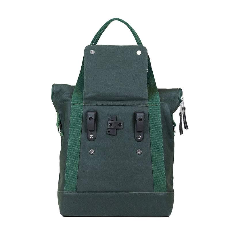 WEATHERGOODS CITY TOTE BAG PANNIER GREEN