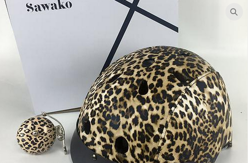 Sawako 2024 leopard helmet